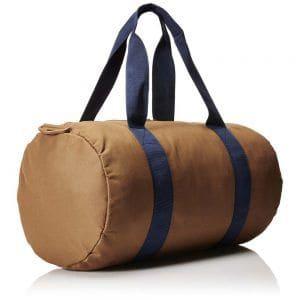 Herschel Leather Duffle Bag In Brown Color